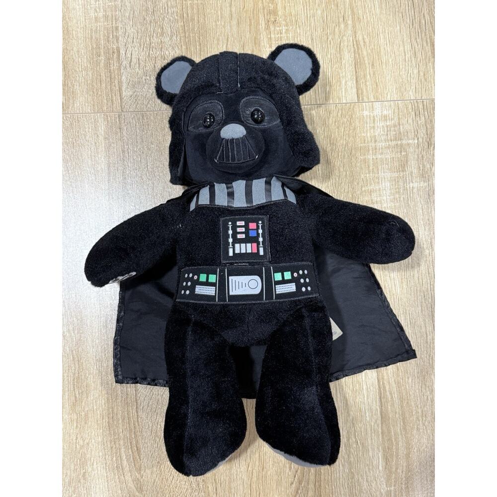 Build A Bear BAB Star Wars Darth Vader Plush 18" w/ Cape No Sound